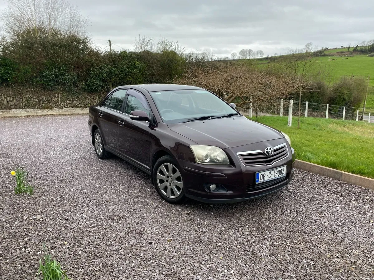 2008 Toyota Avensis 1.6 Petrol. NCT Ready – €1,750 - Image 1