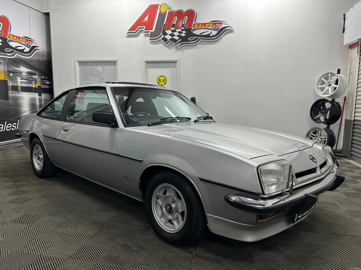 Opel Manta 2.0 SR Berlinetta "silver 2" - Image 1