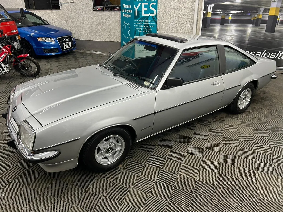Opel Manta 2.0 SR Berlinetta "silver 2" - Image 4
