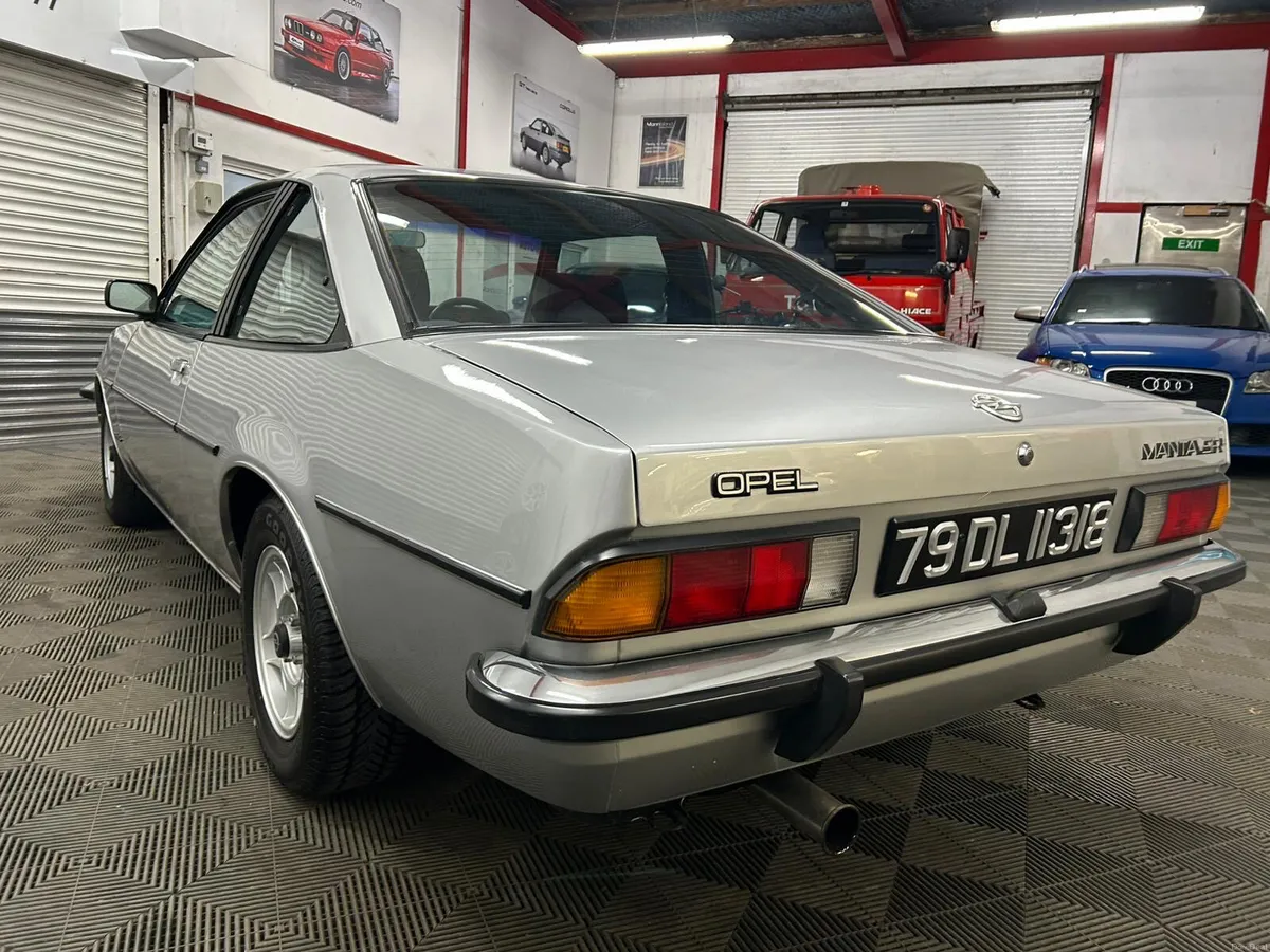 Opel Manta 2.0 SR Berlinetta "silver 2" - Image 6