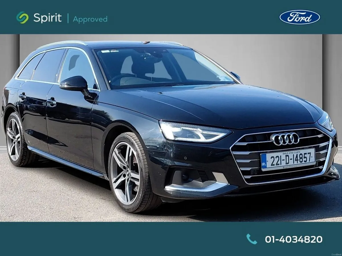 Audi A4 35 TDI 163HP S Tronic SE  FULL BLACK LEATH - Image 1