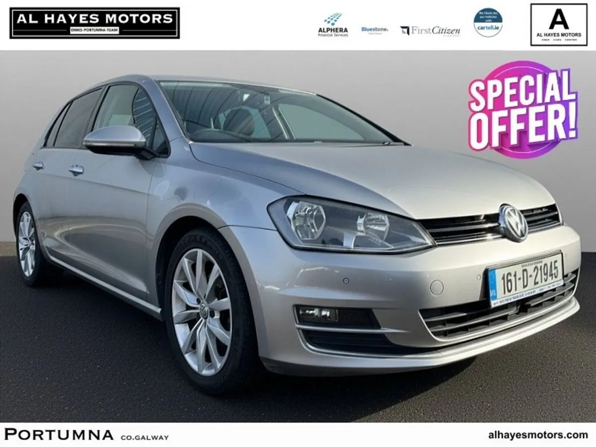 Volkswagen Golf HIGHLINE 1.6 TDI 110BHP*NCT 10/27* - Image 1