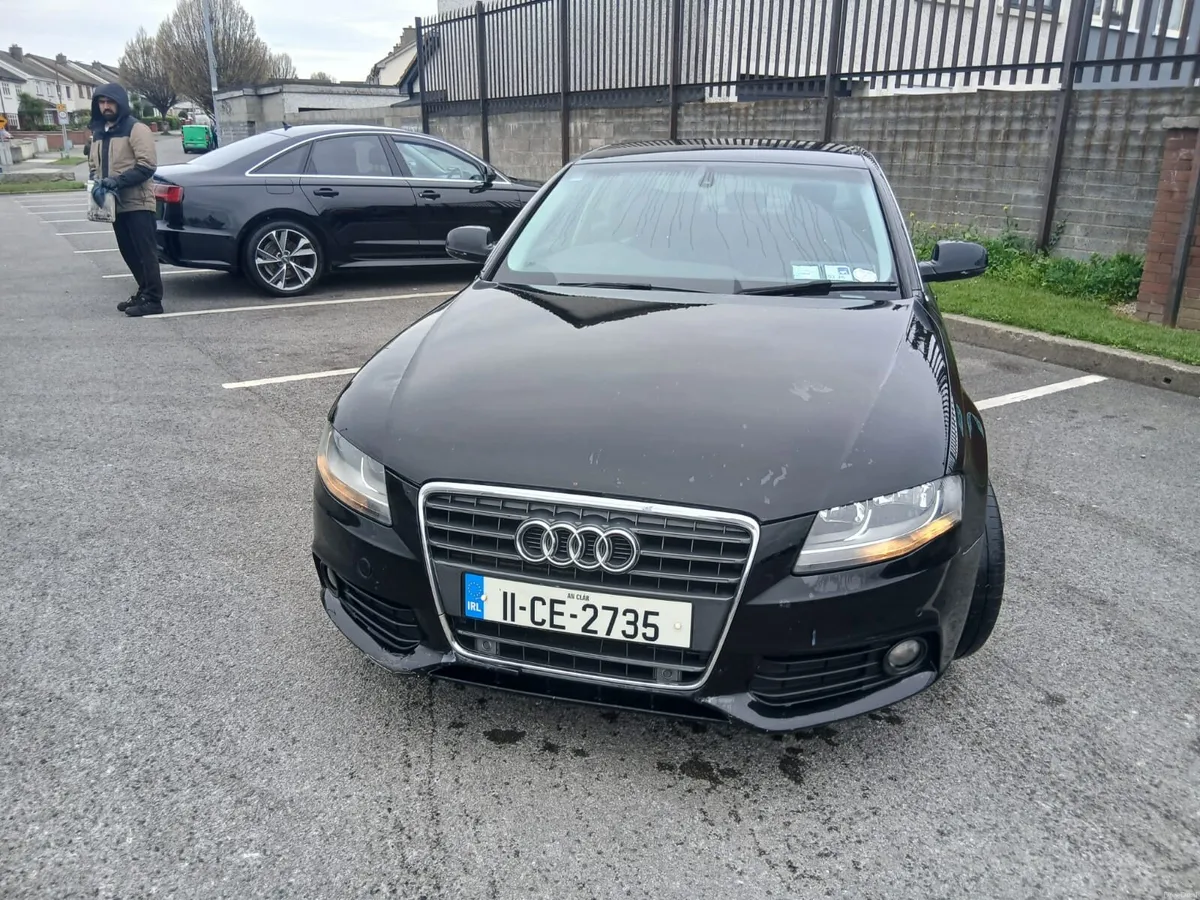 Audi A4 2.0 Taxed Tested black leather - Image 1