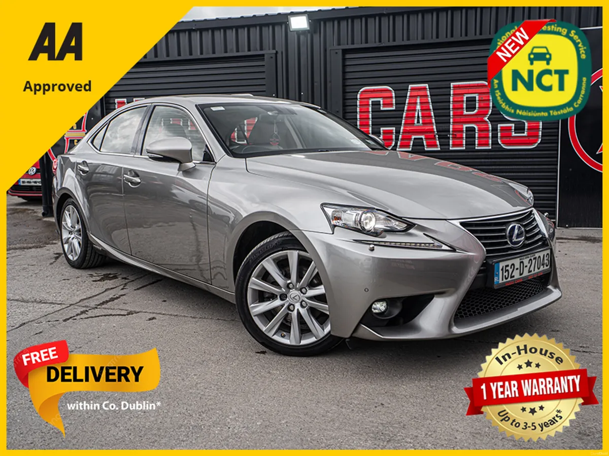 152 Lexus IS300 Exec/Low mls/New NCT/1yr warranty - Image 1