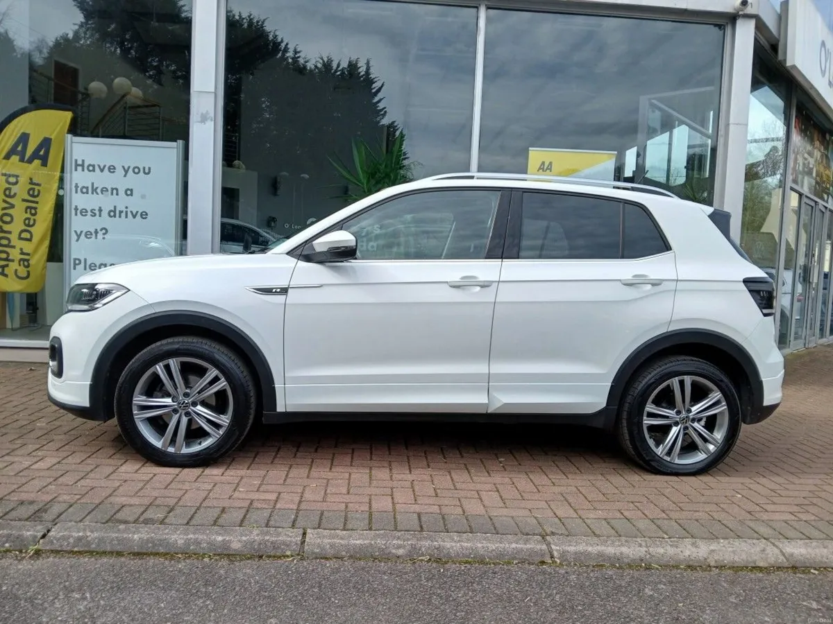 Volkswagen T-Cross R-Line 1.0 TSI 110HP DSG, WHITE - Image 4