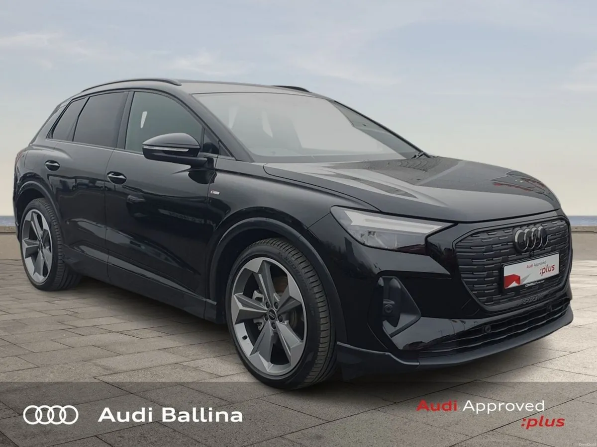 Audi Q4 e-tron Black Edition| 45|LONG RANGE| Manuf - Image 1