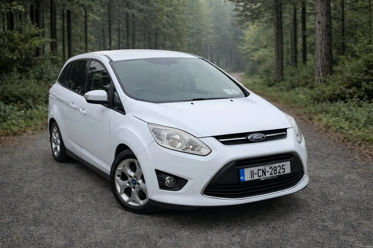 11 Ford Grand C-Max 1.6 DIESEL =7 SEATER = NEW NCT - Image 2