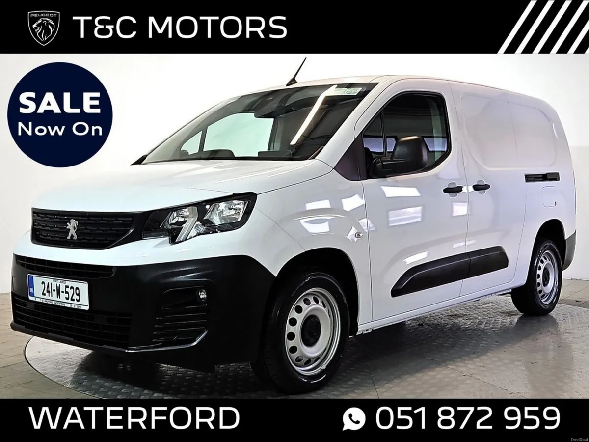 Peugeot Partner Professional Plus LWB, Twin Slidin - Image 1