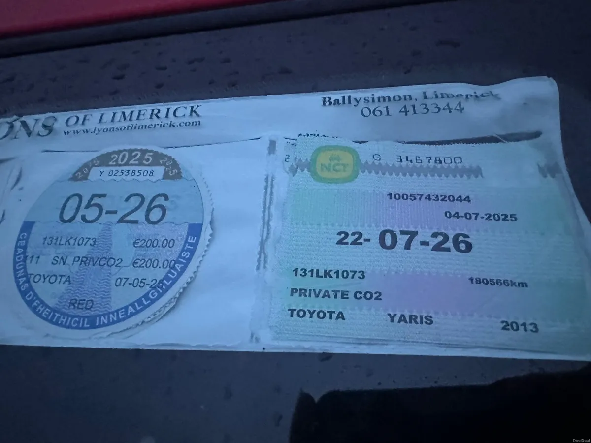 Toyota Yaris 2013 - Image 4