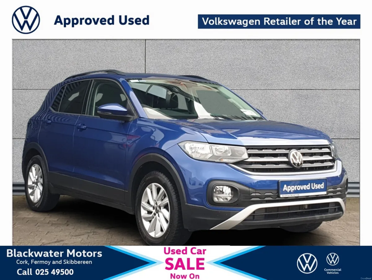 Volkswagen T-Cross LIFE 1.0TSI 95BHP - WAS €23,450 - Image 1