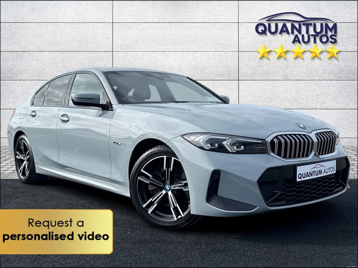 BMW 3-Series 2023 330e M SPORT 2.0 PHEV 292BHP RED - Image 1