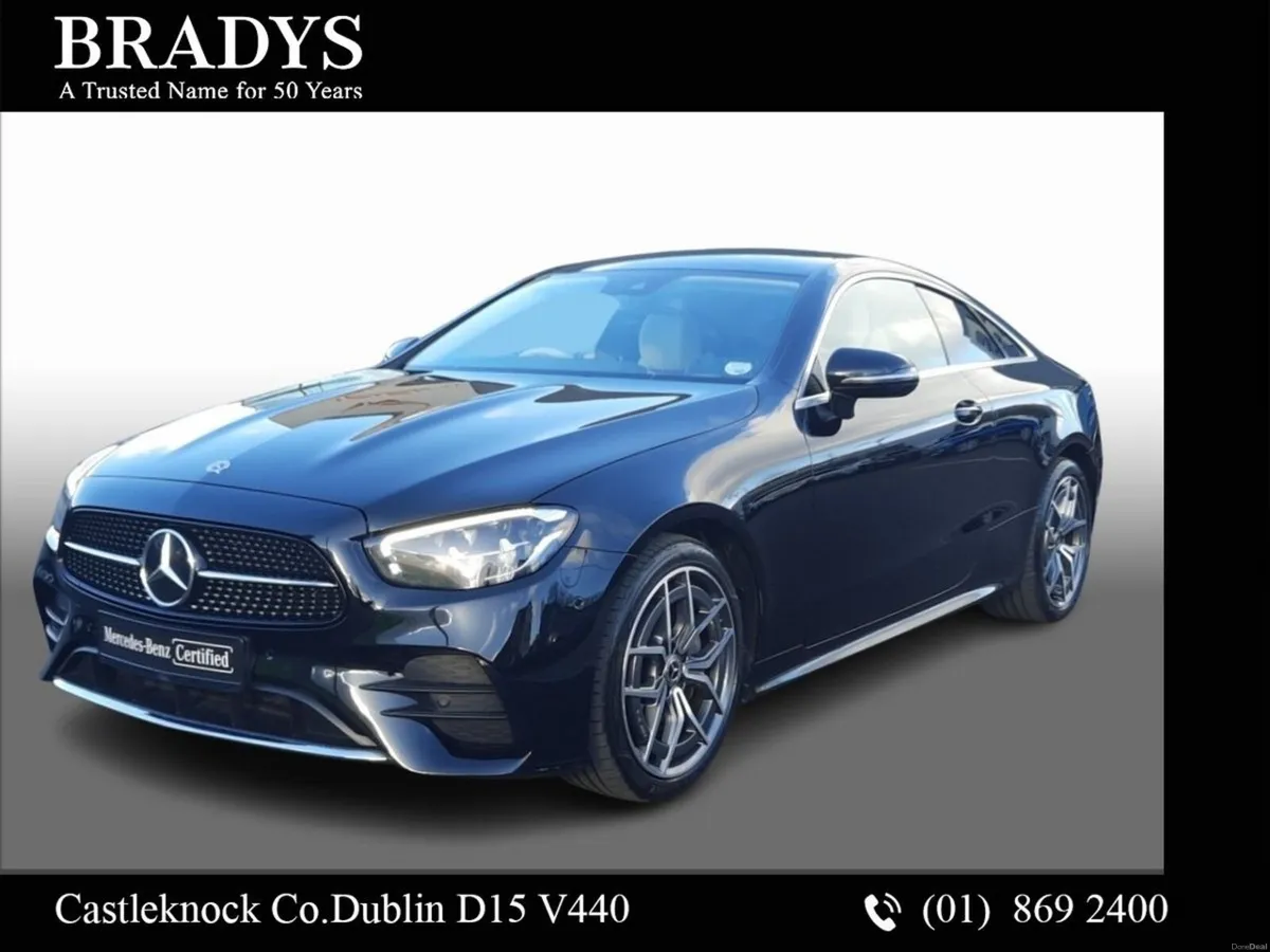 Mercedes-Benz E-Class **Was €57,950** E 220d Coupe - Image 1