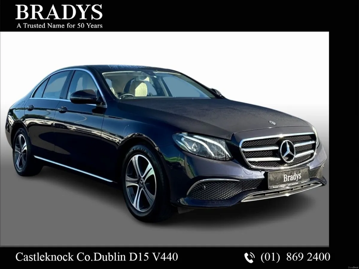 Mercedes-Benz E-Class E220d Avantgarde--Beige Leat - Image 3