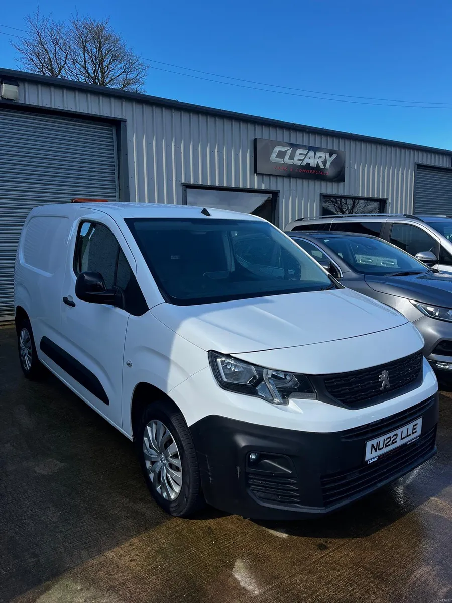 Peugeot Partner 2022, 3 seater, 75k Miles, AC, - Image 1