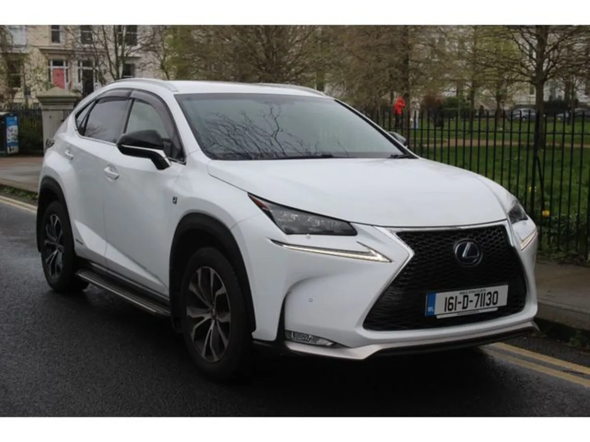 Lexus NX F-Sport with Running Boards - Image 1