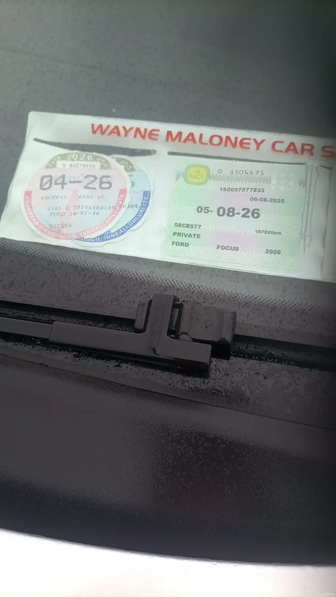 Ford focus 2008,,nct till August and taxed, - Image 2