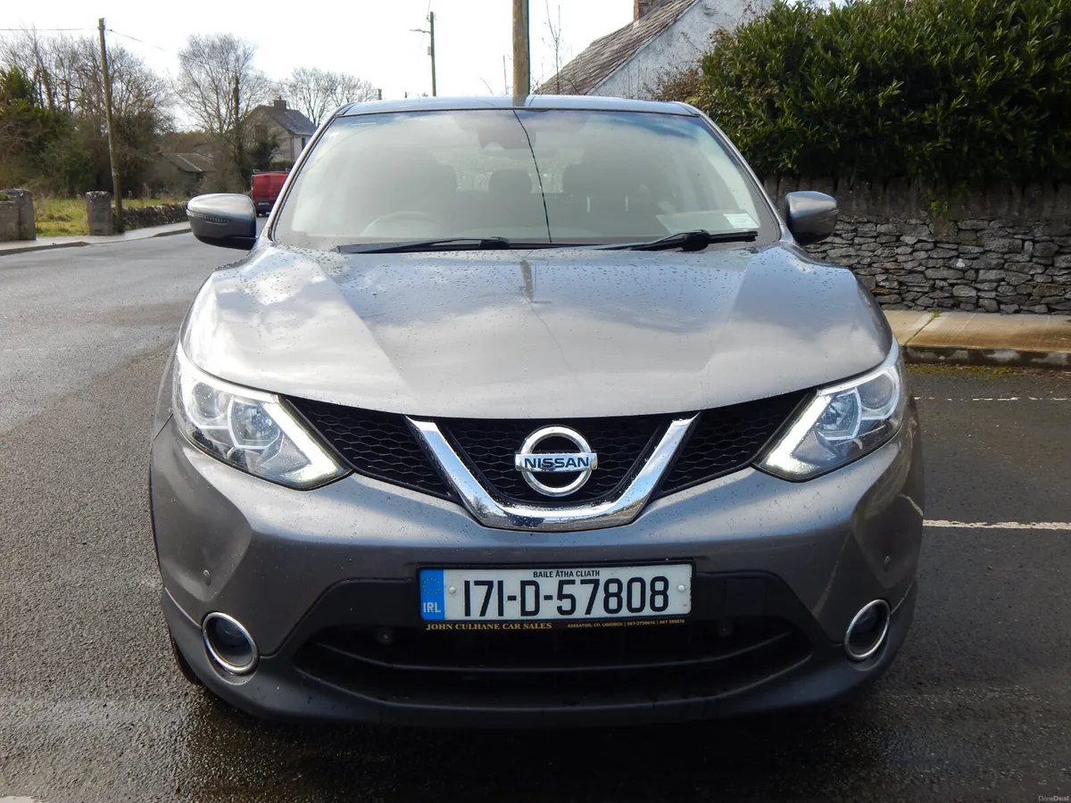 2017 Nissan Qashqai Acenta NCT 06/27 - Image 3