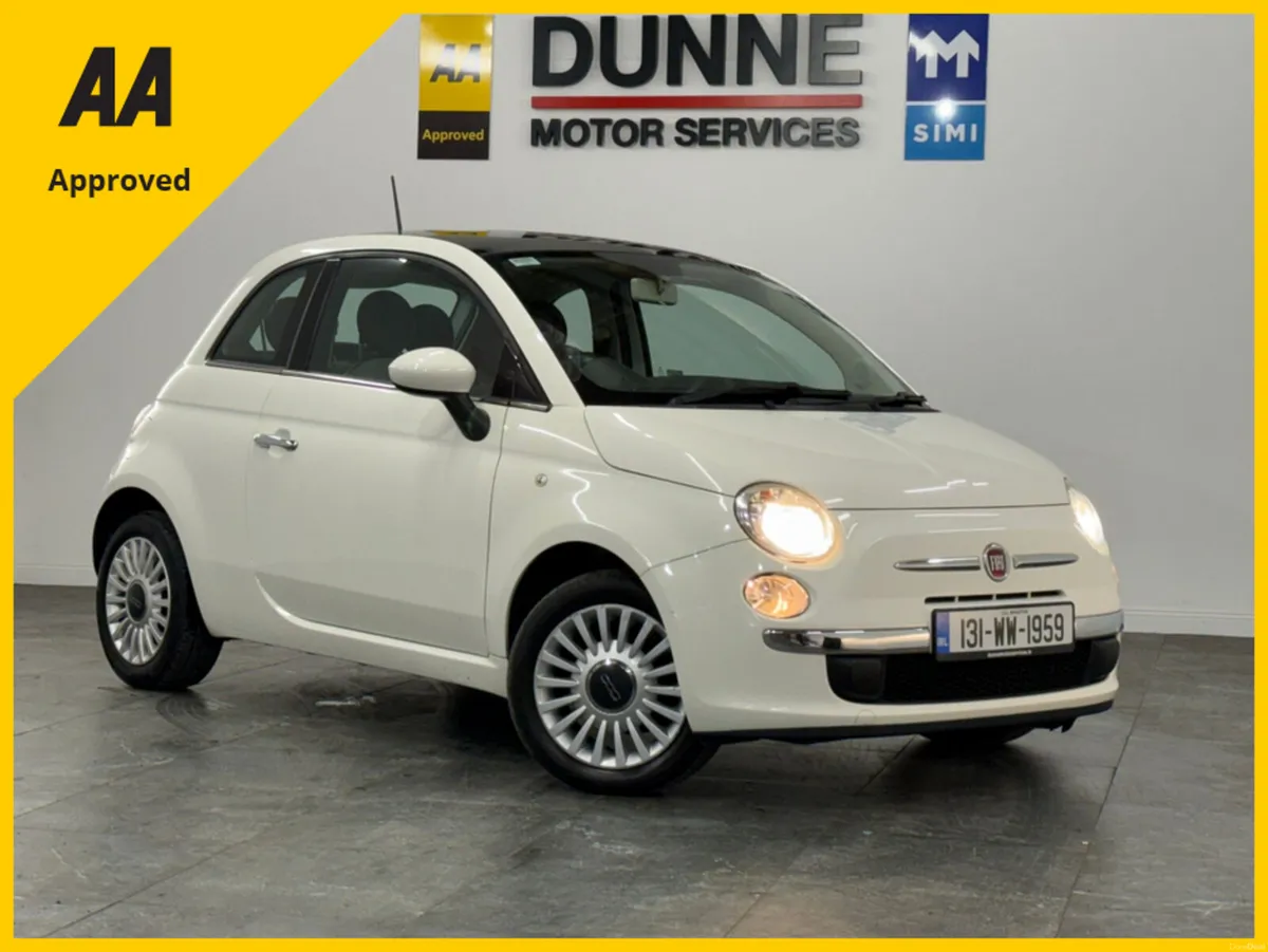 Fiat 500 **SUN ROOF **2 KEYS **MULTI FUNCTION STEE - Image 1