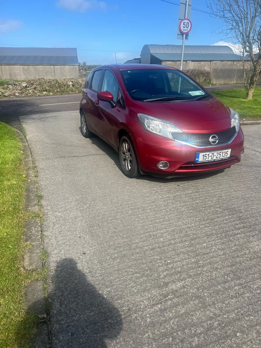 Nissan Note 2015 tax and Nct - Image 1