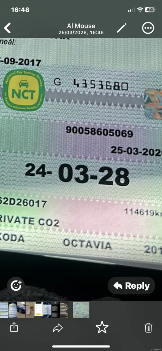 Skoda Octavia 1.6 Inly 114,000 Klms ! - Image 3