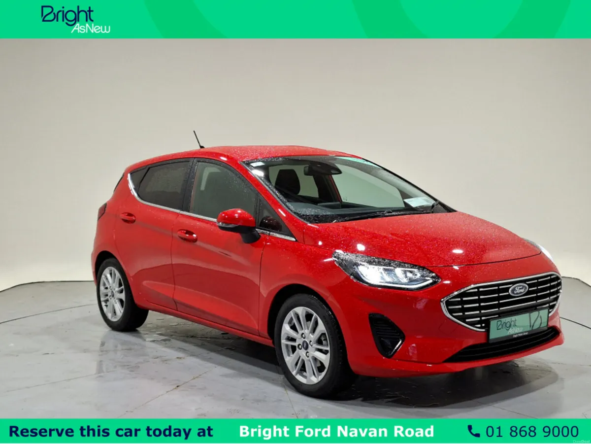 Ford Fiesta TITANIUM 1.0T 125 MHEV M6 4DR - Image 1