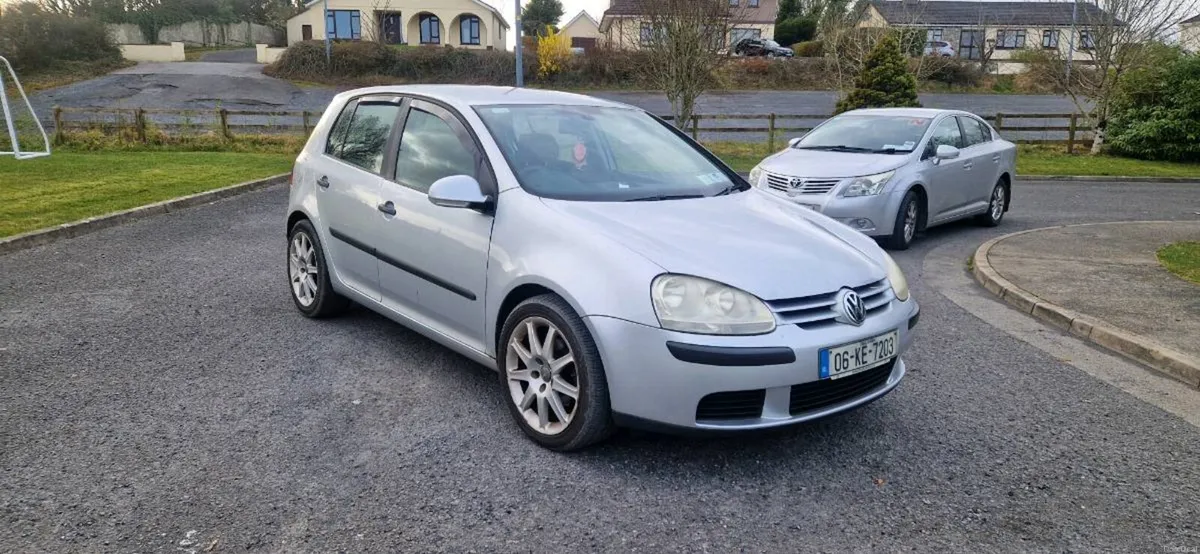 Vw golf mk5 1.6 automatic nct and tax 06 - Image 1