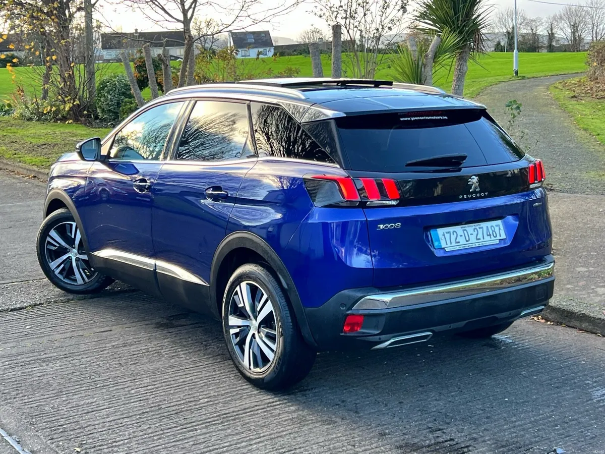 172 PEUGEOT 3008 GT LINE 1.6 DIESEL AUTO GLASS ROO - Image 3