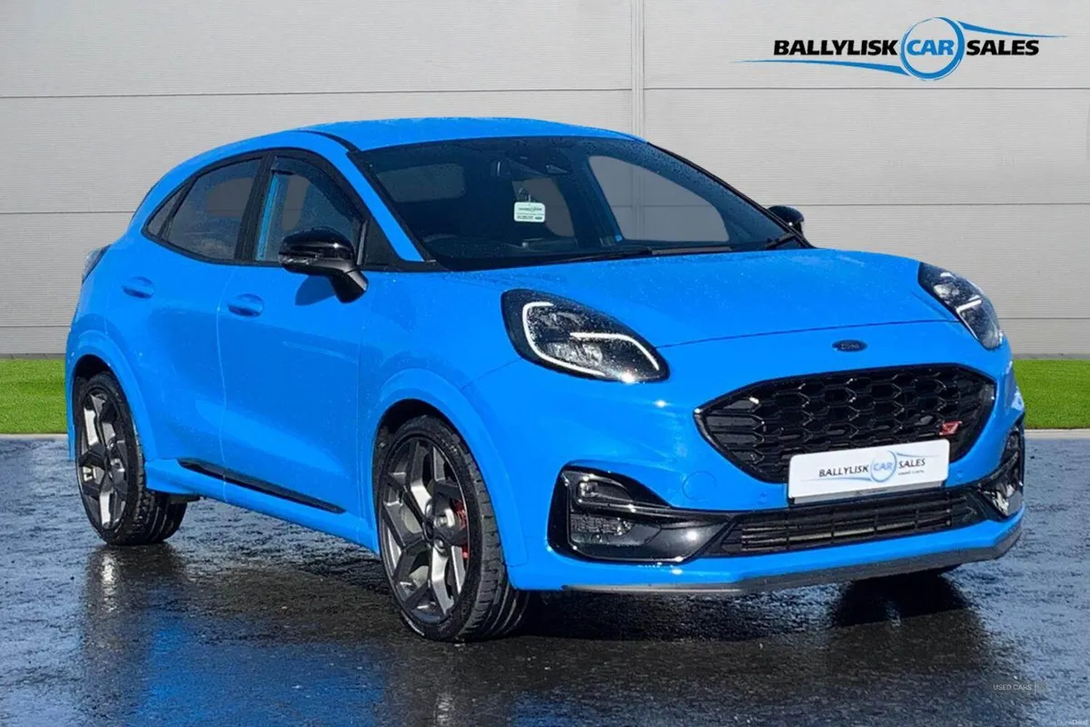 Ford Puma 1.5T 200PS ST in Azura Blue with 10K - Image 1