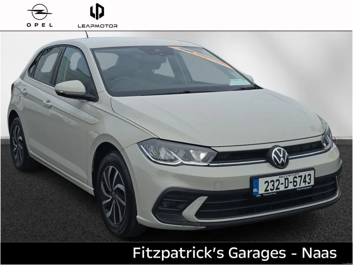 Volkswagen Polo 1.0 TSI Life Auto Irish Car & Pric - Image 1