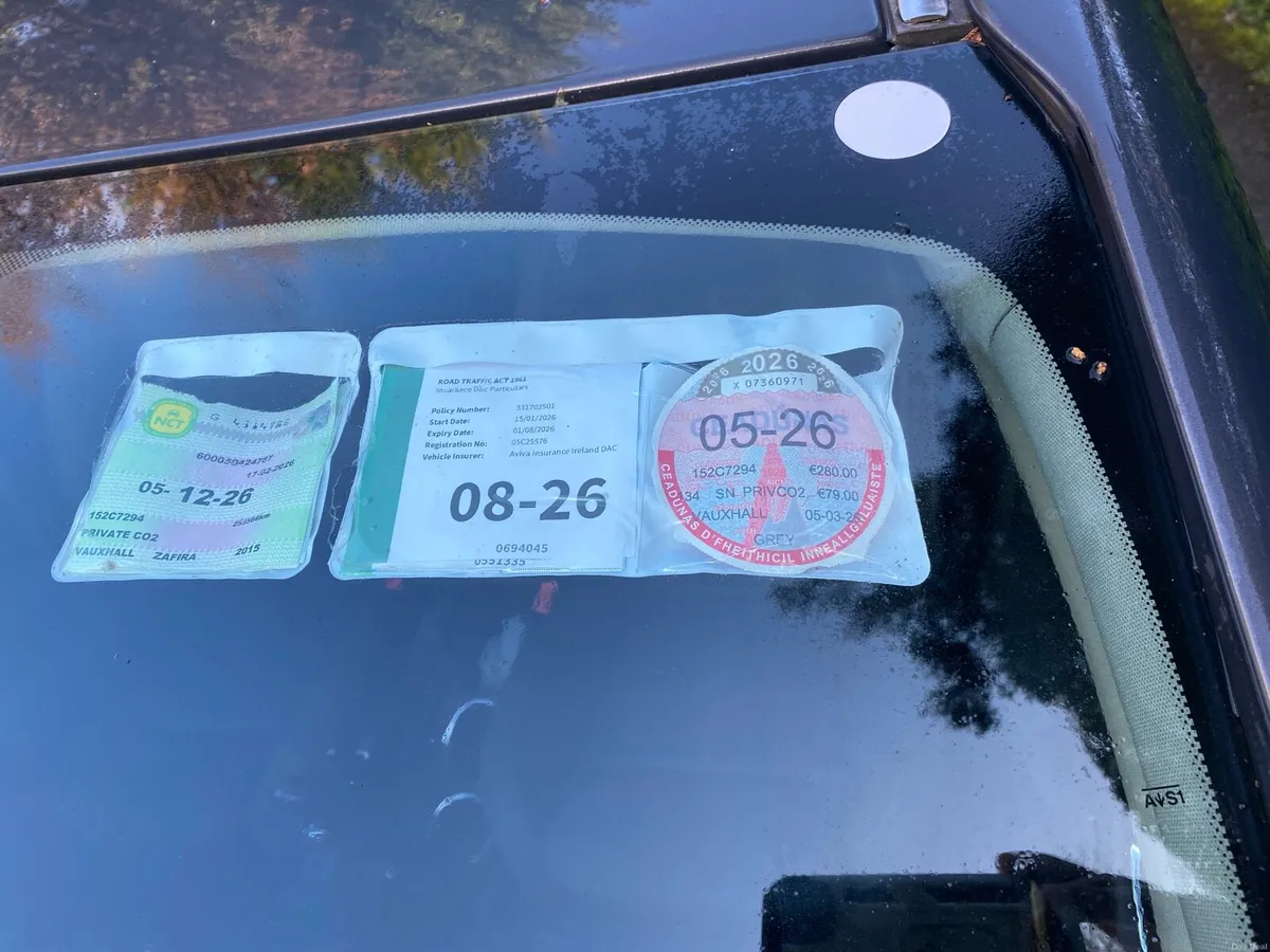 Vauxhall Zafira diesel 7 seater - Image 4