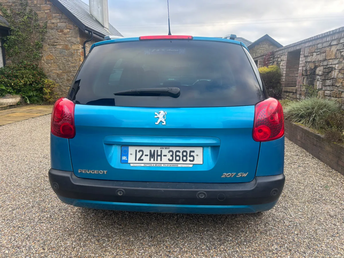 2012 Peugeot 207 SW estate 1.6 dsl - Image 4