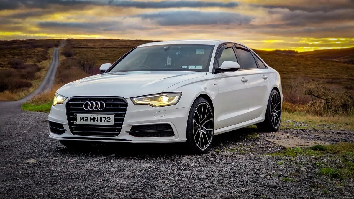 Audi A6 2014 2.0L TDI  S-Line Ultra -Black Edition - Image 3