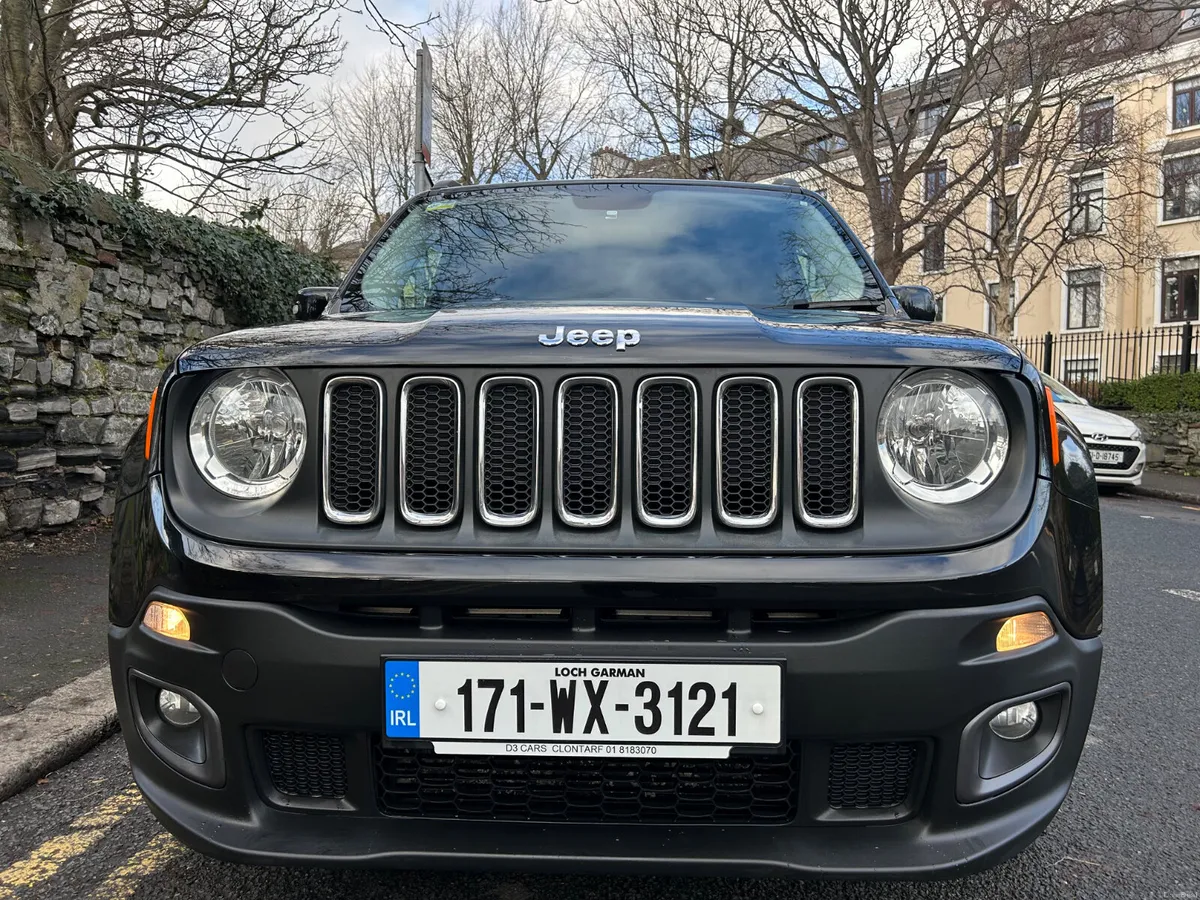 2017 JEEP RENEGADE LONGITUDE SAT NAV NCT  MARCH 27 - Image 2