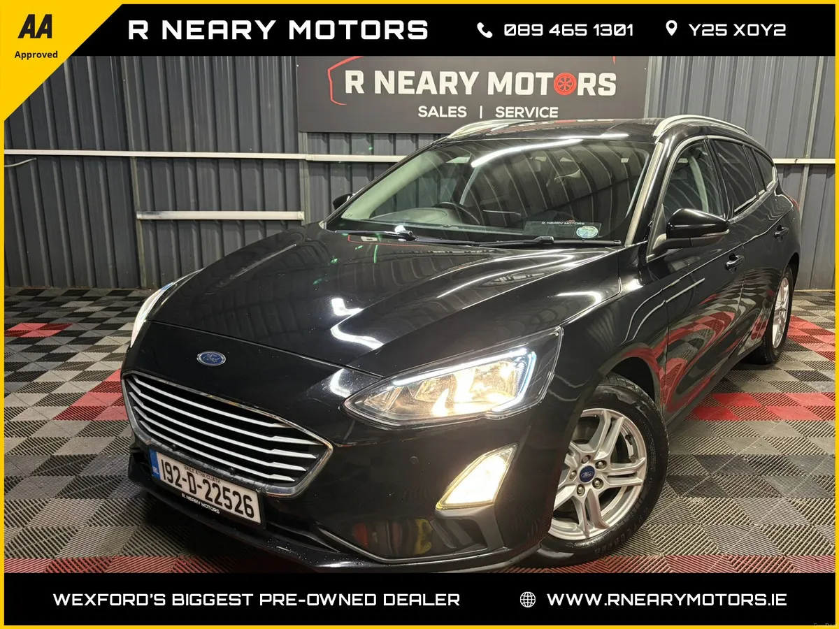 2019 192 Ford Focus 1.5 TDCi 120PS Zetec Estate - Image 1