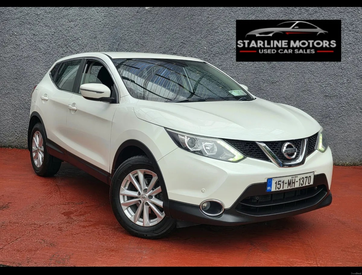 2015 Nissan Qashqai 1.2  Tax 1/27 Nct 6/27 1 Owner - Image 1