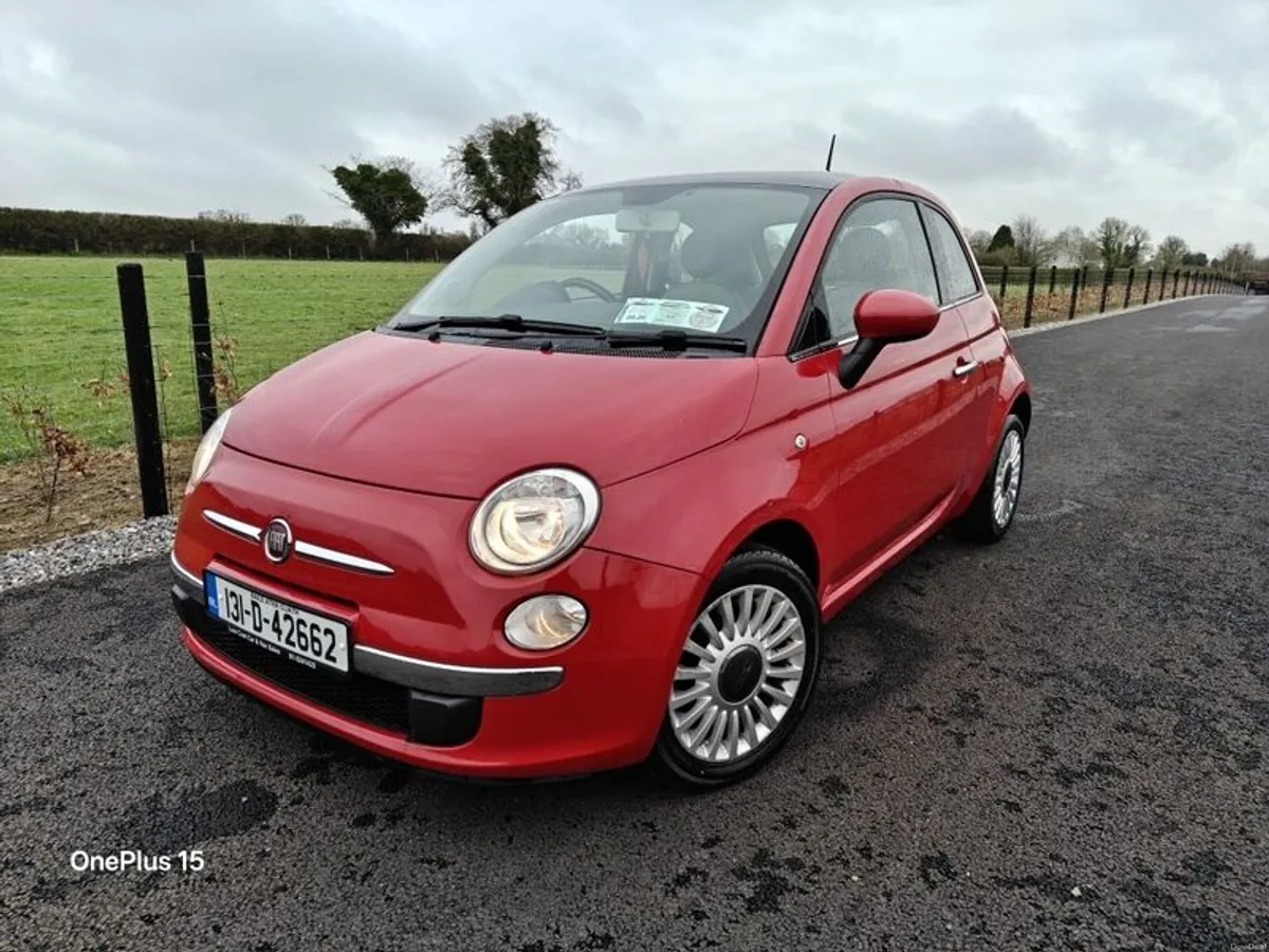 2013 Fiat 500 (Tax 01/27 NCT 10/26) - Image 4