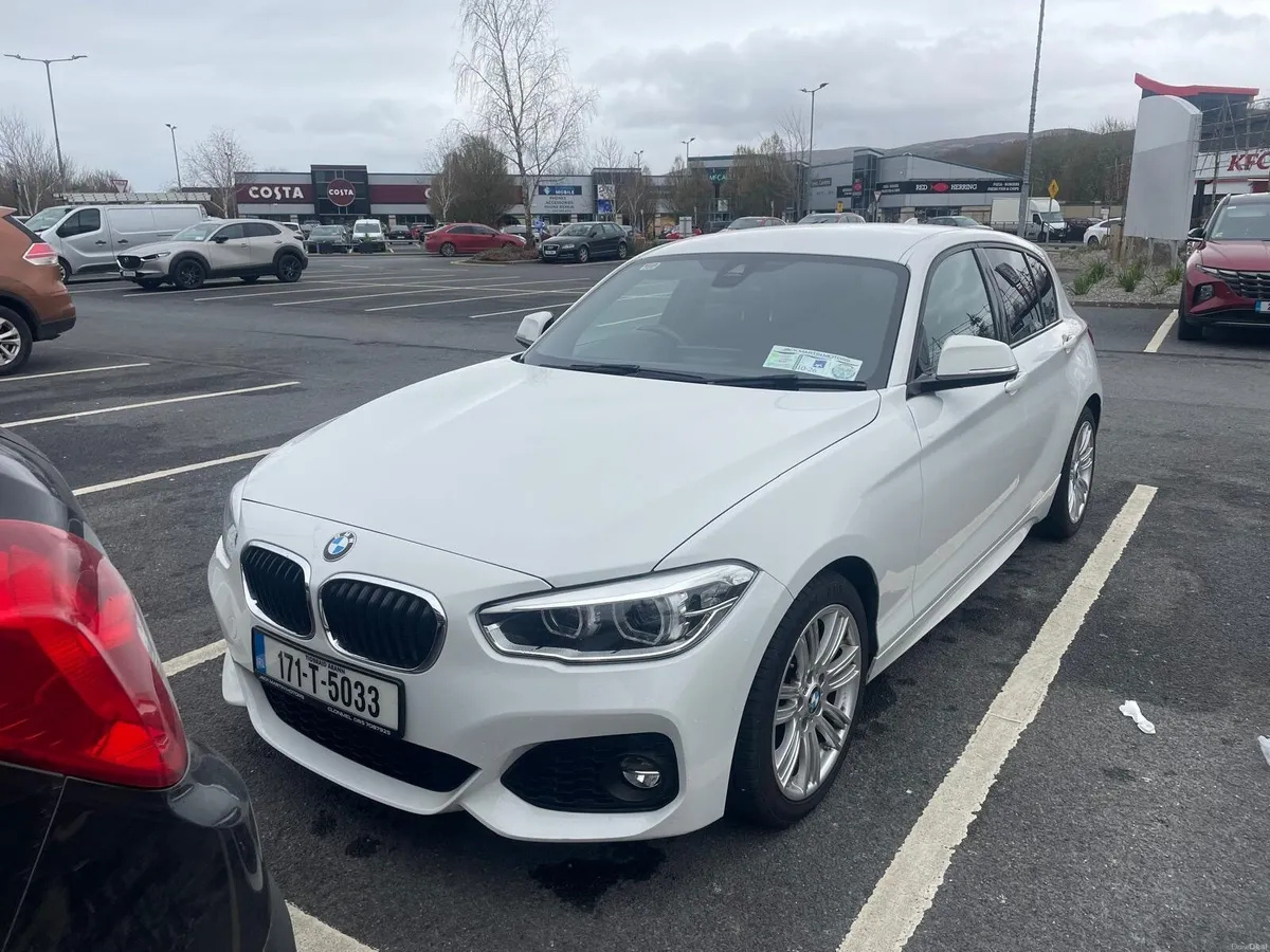 BMW 118i M Sport, Automatic, 2017, White, €15500 - Image 1