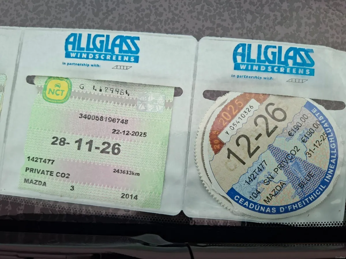 2014 Mazda 3 Long Nct +Tax - Image 3