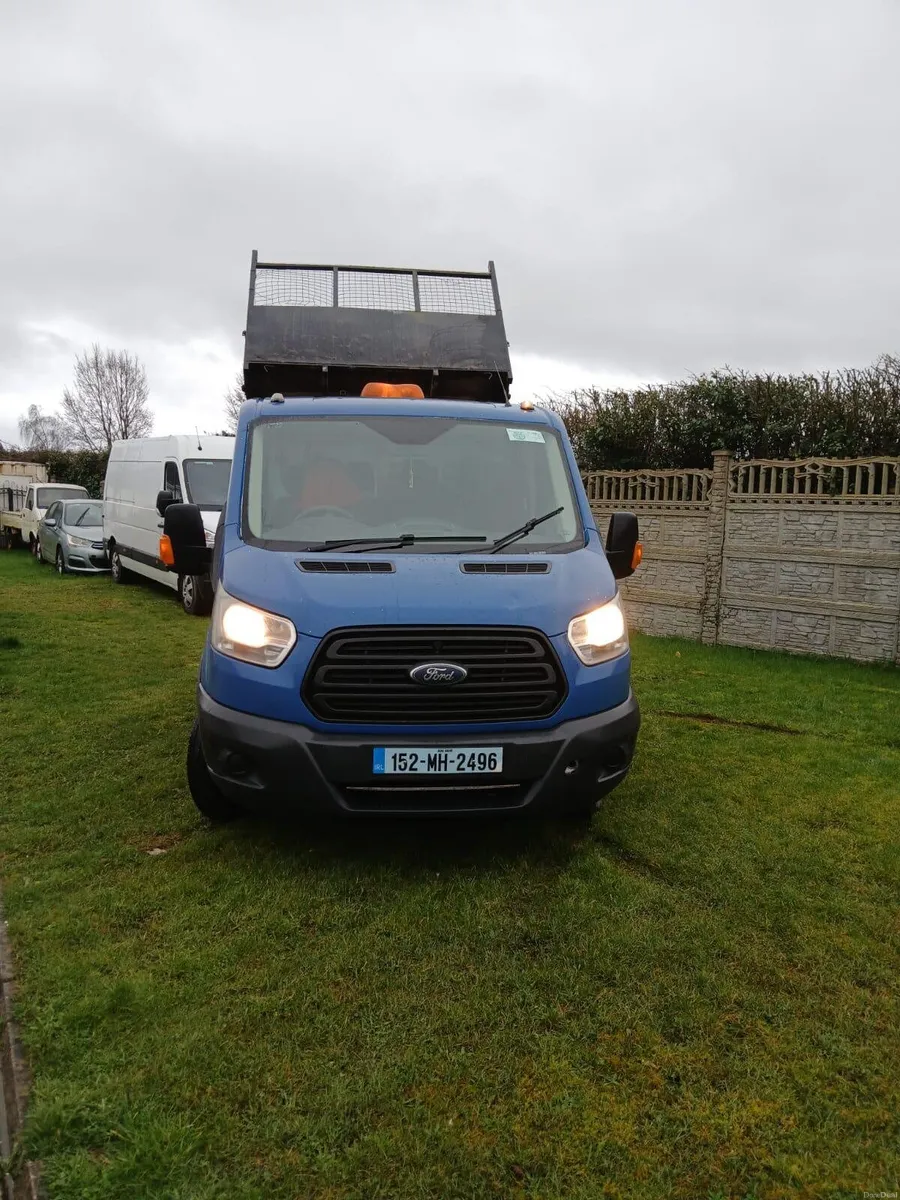 2015 FORD TRANSIT CREWCAB TIPPER 7 SEATER €4950 - Image 2
