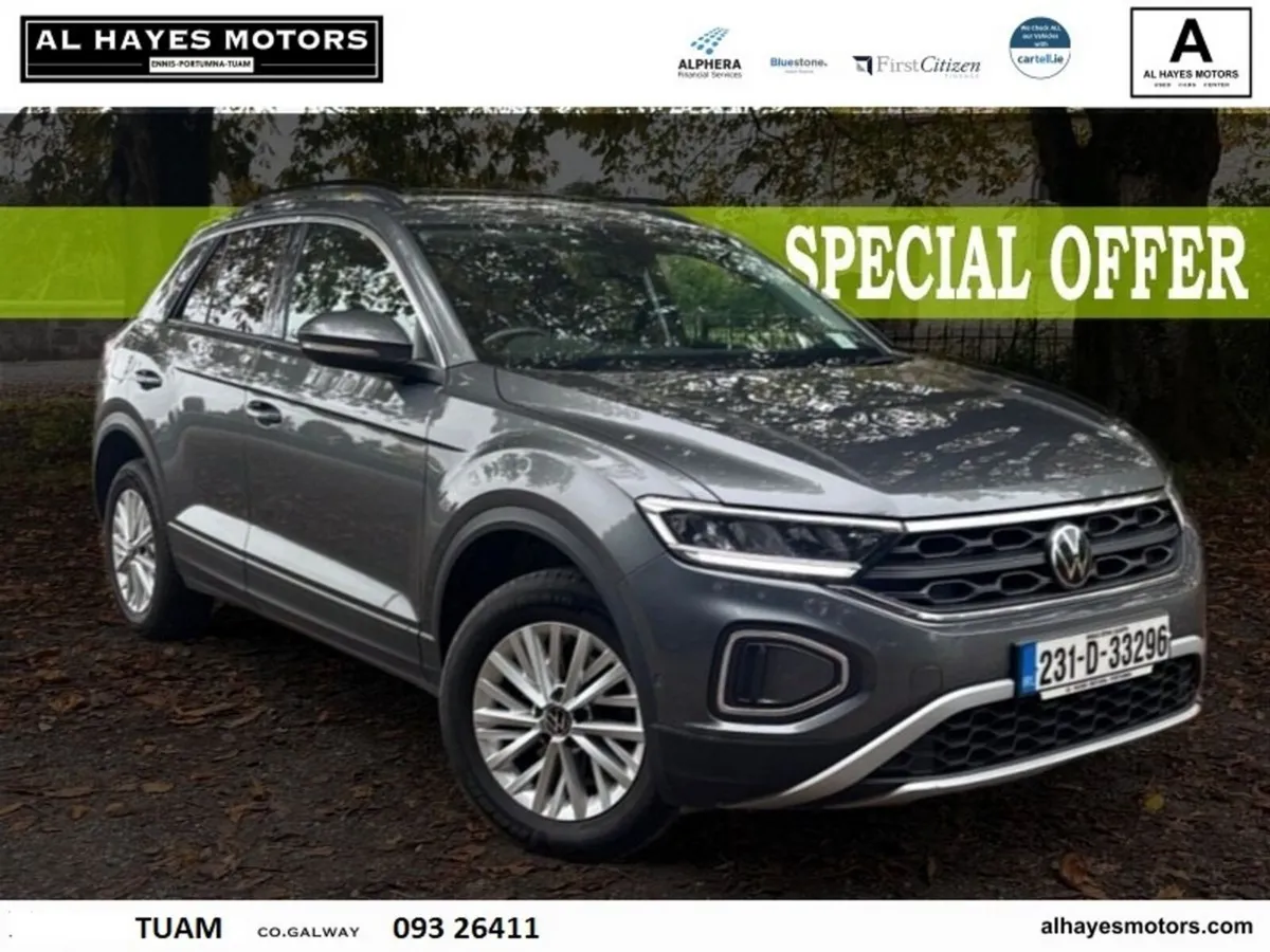 Volkswagen T-Roc 2023 LIFE 1.0 TSI 110BHP *SALE NO - Image 1