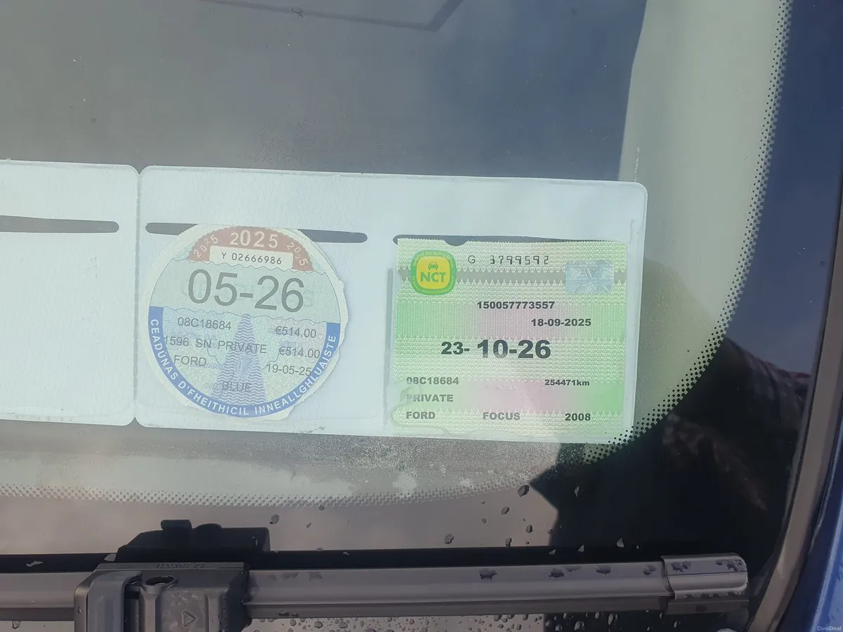 2008 FORD FOCUS 1.6cc PETROL - Image 2