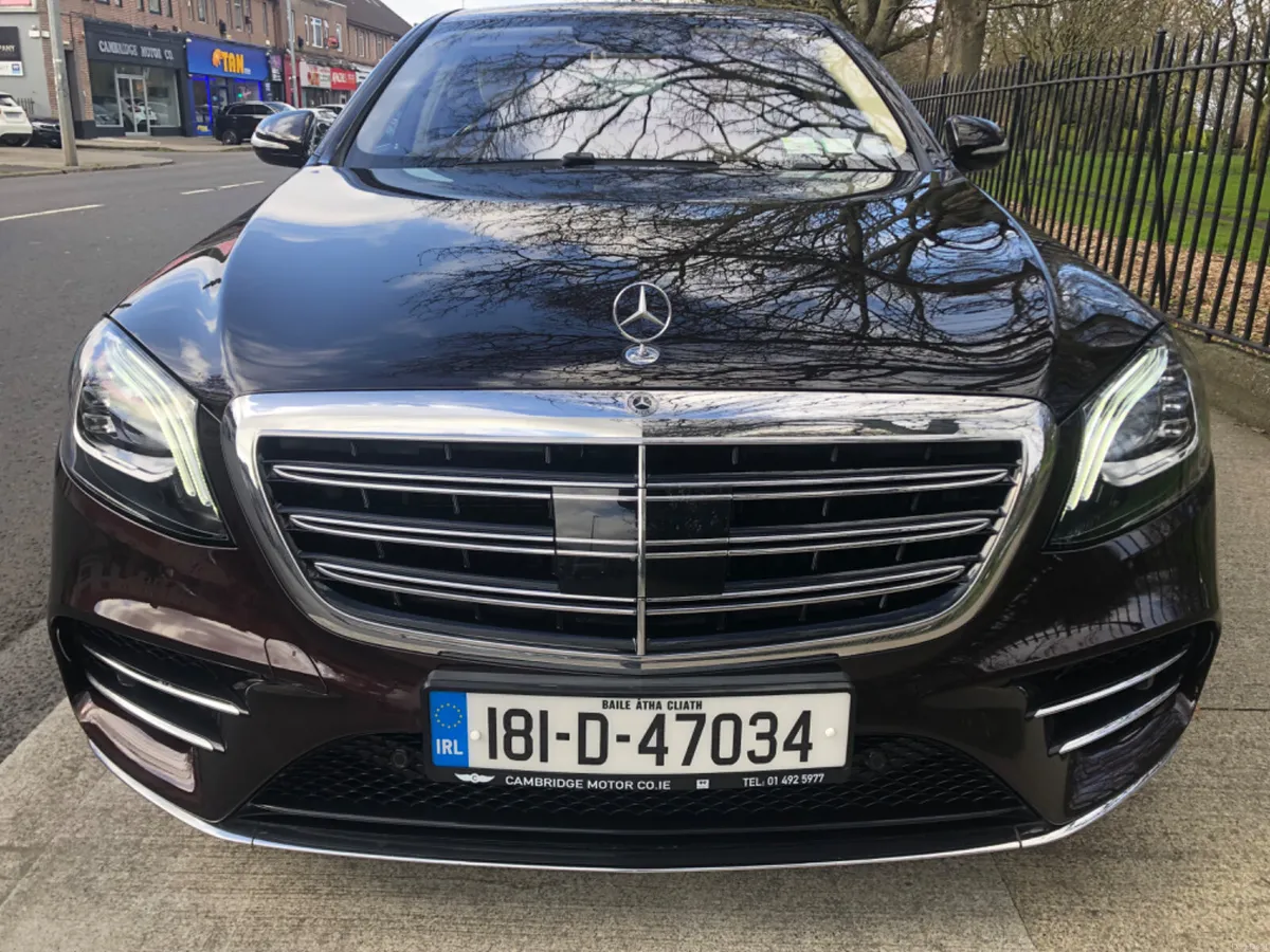 2018 MERCEDES S350 AMG IVORY LEATHER only 57000kms - Image 4