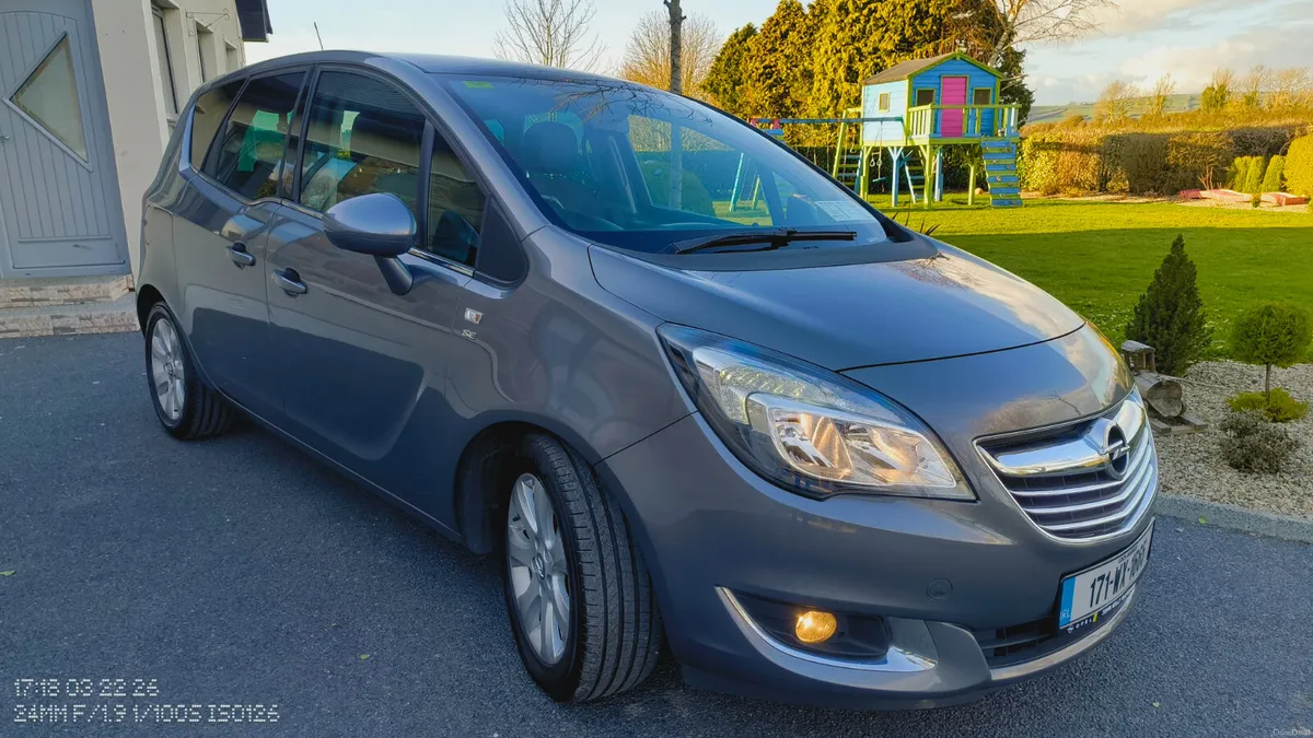 2017 Opel Meriva CDTI SE Low KM NCT 01/28 - Image 1