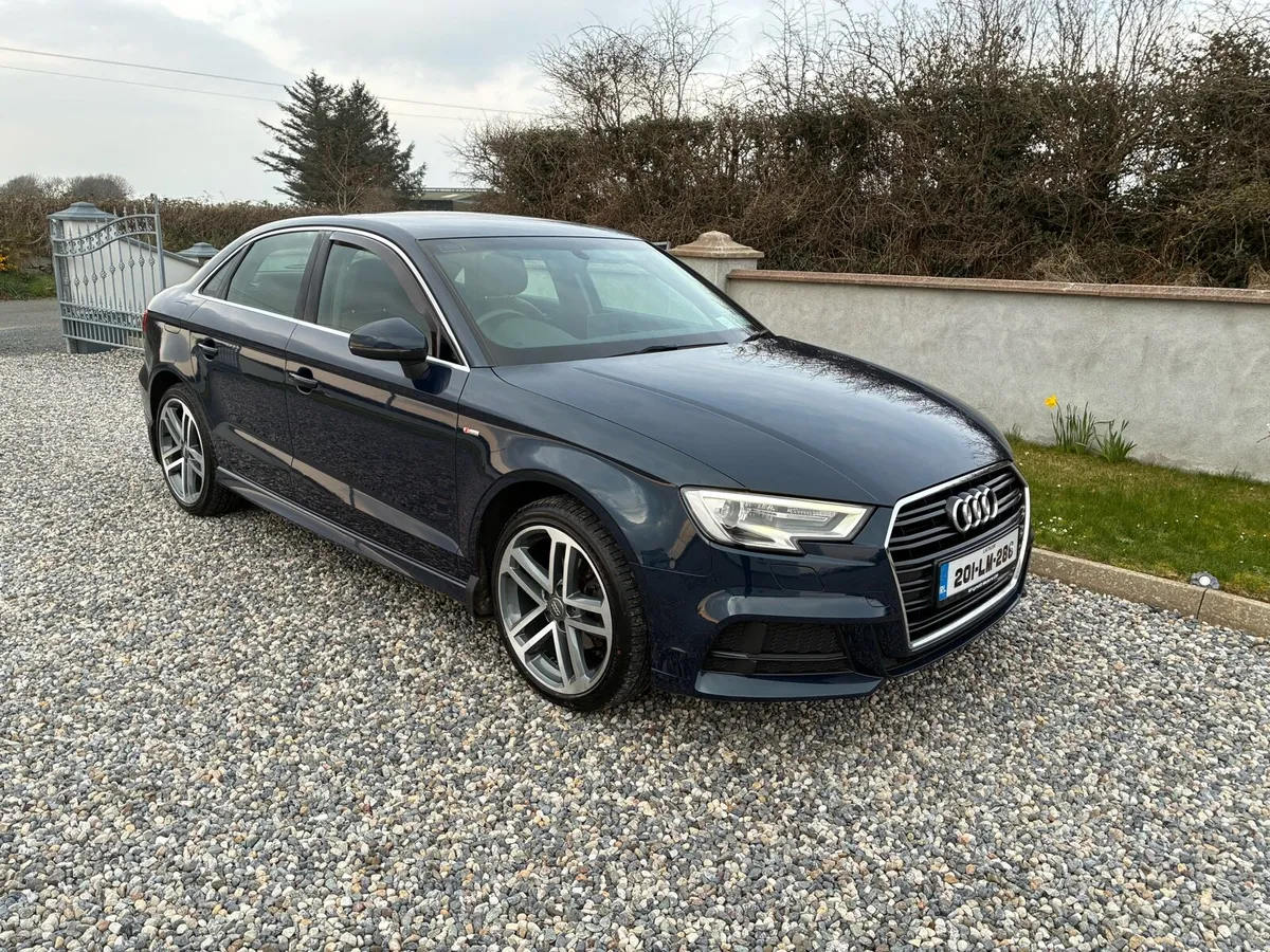 2020 Audi A3 Saloon S-Line Exterior Pack - Image 1