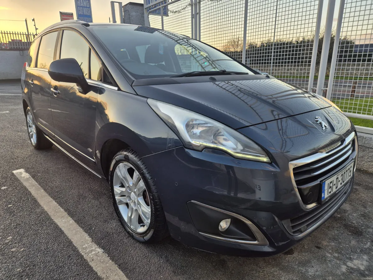 Stunning Peugeot 5008 2015 AUTO 6 MONTHS WARRANTY - Image 1