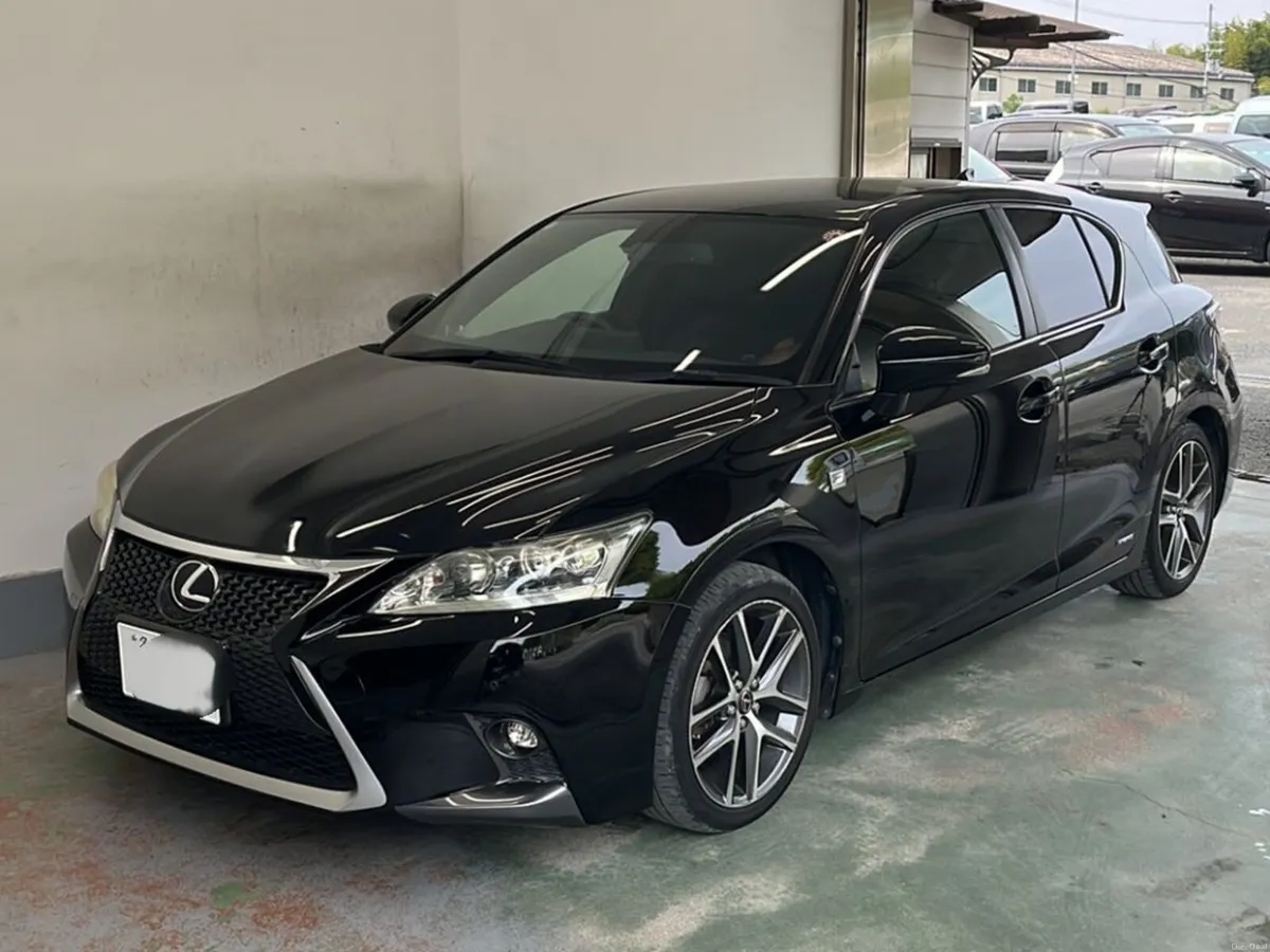 2014 Lexus CT200 F sport * NEW NCT* Low kms - Image 1