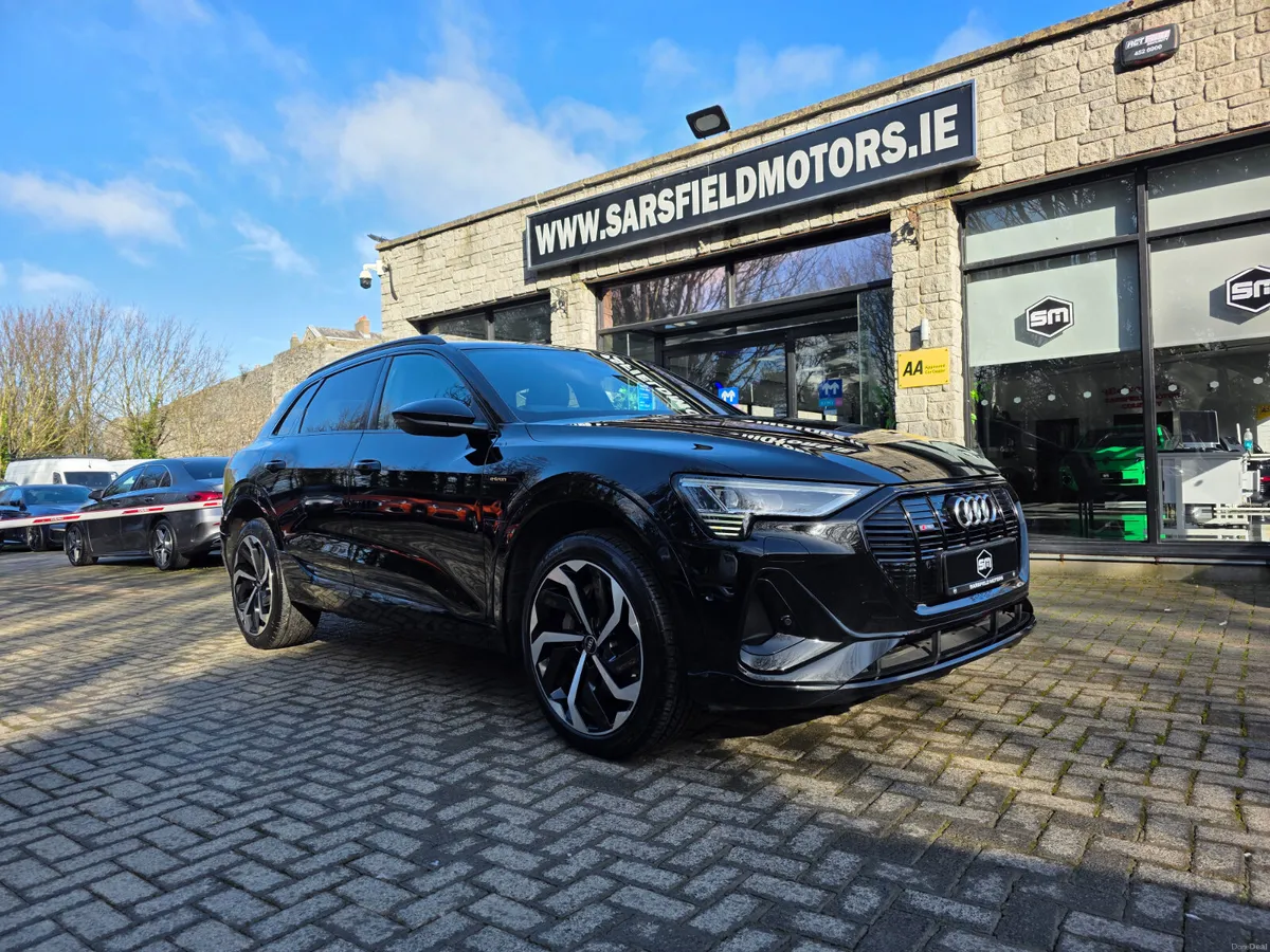 2022 AUDI E-TRON S-LINE QUATTRO 50 BLACK EDITION - Image 3
