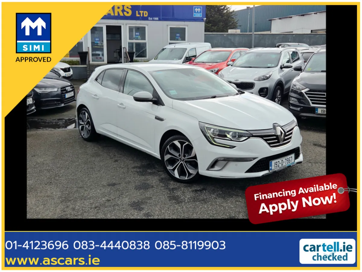 Renault Megane GT LINE 140 BHP ** IRISH CAR ** REV - Image 1