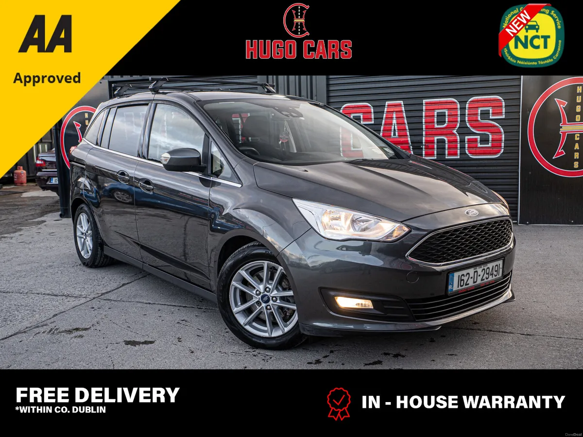 162 Ford C-Max Automatic/New NCT/1yr warranty - Image 1