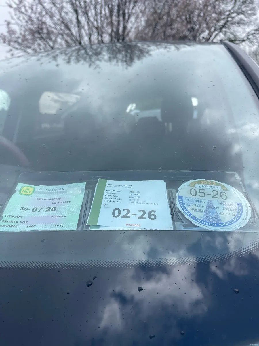 2011 PEUGEOT 5008 DIESEL 1.6 HDI NCT & TAX - Image 4